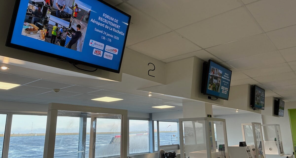 L&rsquo;aéroport de La Rochelle organise son premier forum de l’emploi