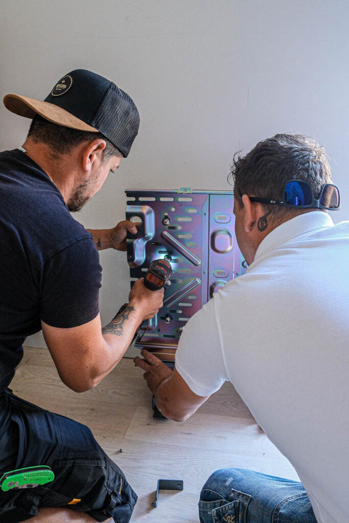 installation pour panneau solaire