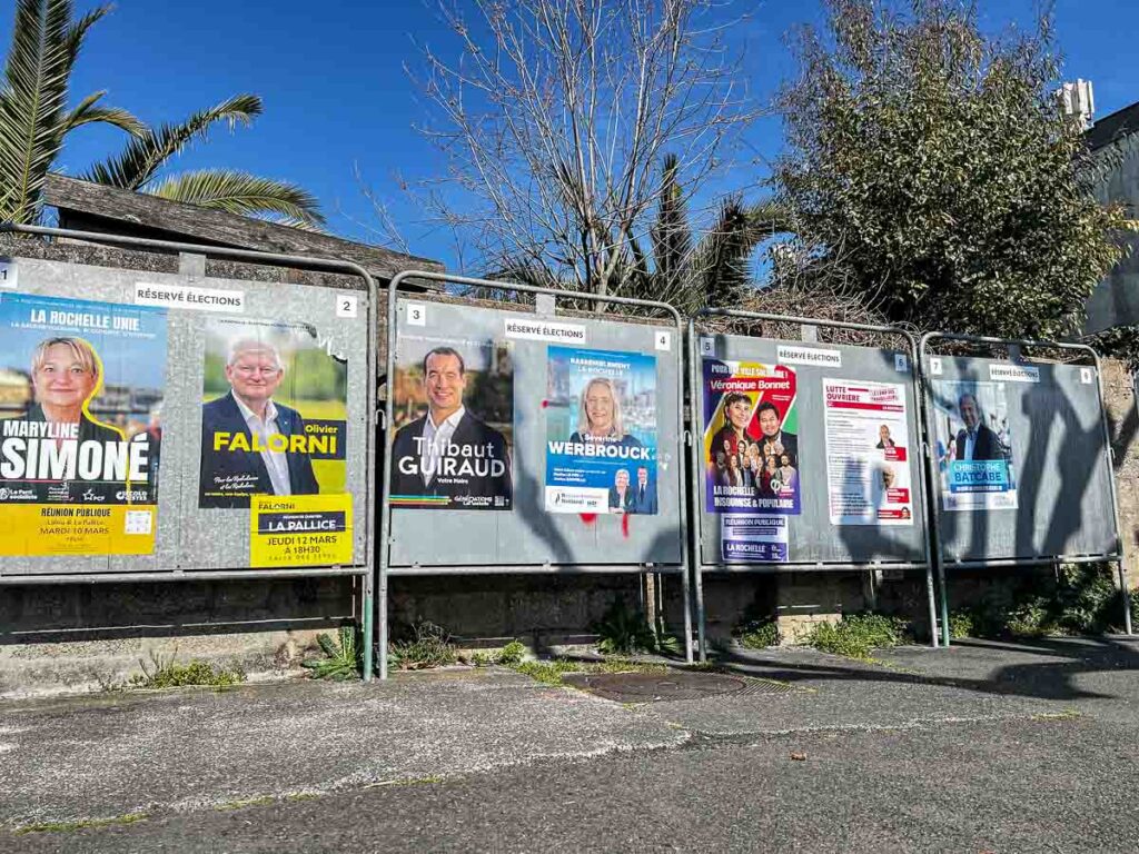 affiche municipales 2026 La Rochelle