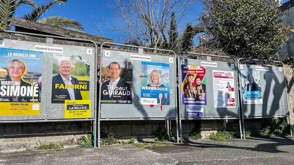 affiche municipales 2026 La Rochelle