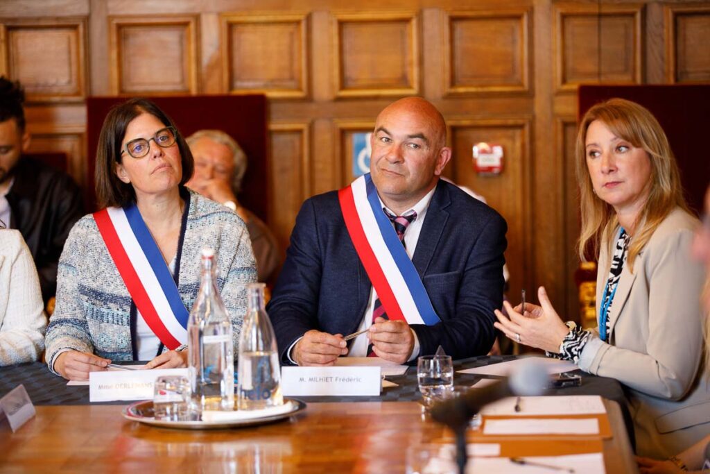 Les ajoints au maire de La Rochelle Tiphaine Oerlemans, Frédéric Milhiet