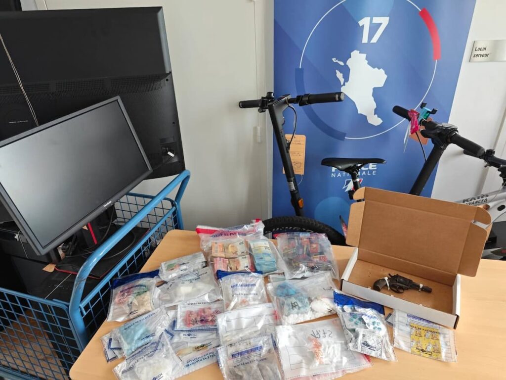 Saisie trafic Charente-Maritime