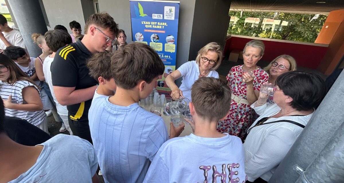 Comment les collèges de Charente-Maritime parviennent-ils à consommer moins d&rsquo;eau ?
