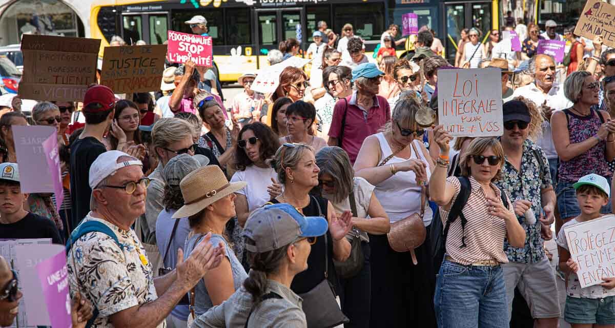 Près de 200 personnes mobilisées à La Rochelle pour réclamer une loi intégrale contre les violences sexuelles et sexistes