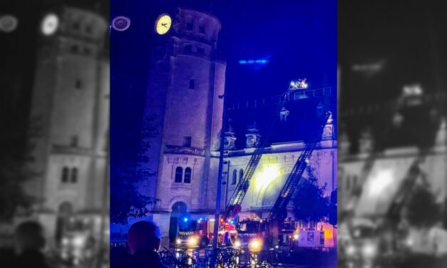 Incendie à la gare de La Rochelle : le feu rapidement maîtrisé, la charpente touchée