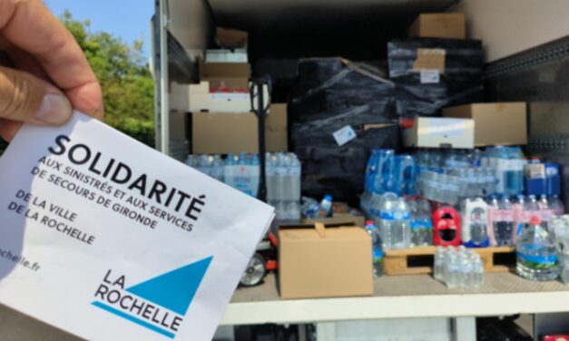 Incendies en Gironde : un bel « élan » de générosité à La Rochelle