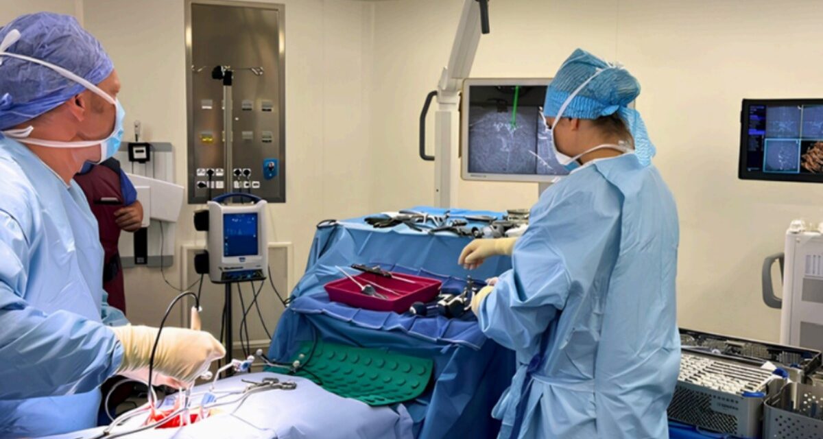 Chirurgie du rachis : 700 000 € investis dans un plateau technique à la clinique de l&rsquo;Atlantique