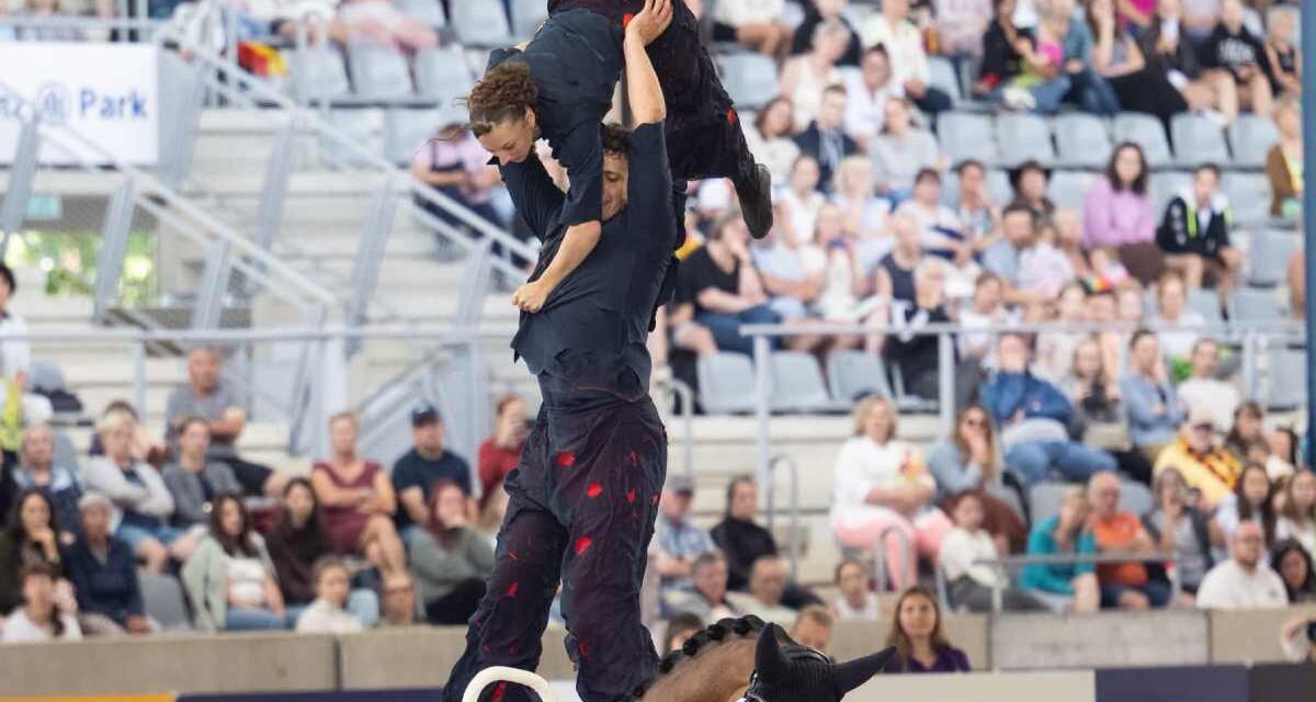 Un stage exceptionnel de voltige équestre près de La Rochelle